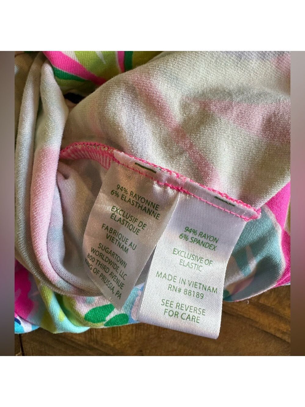 Lilly Pulitzer Lana Off The Shoulder Skort Romper XXS - Picture 9 of 9